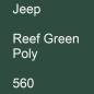 Preview: Jeep, Reef Green Poly, 560.